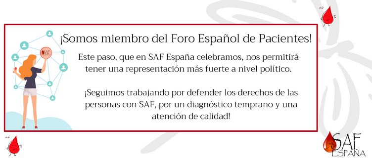 SAF España es miembro del Foro Español de Pacientes