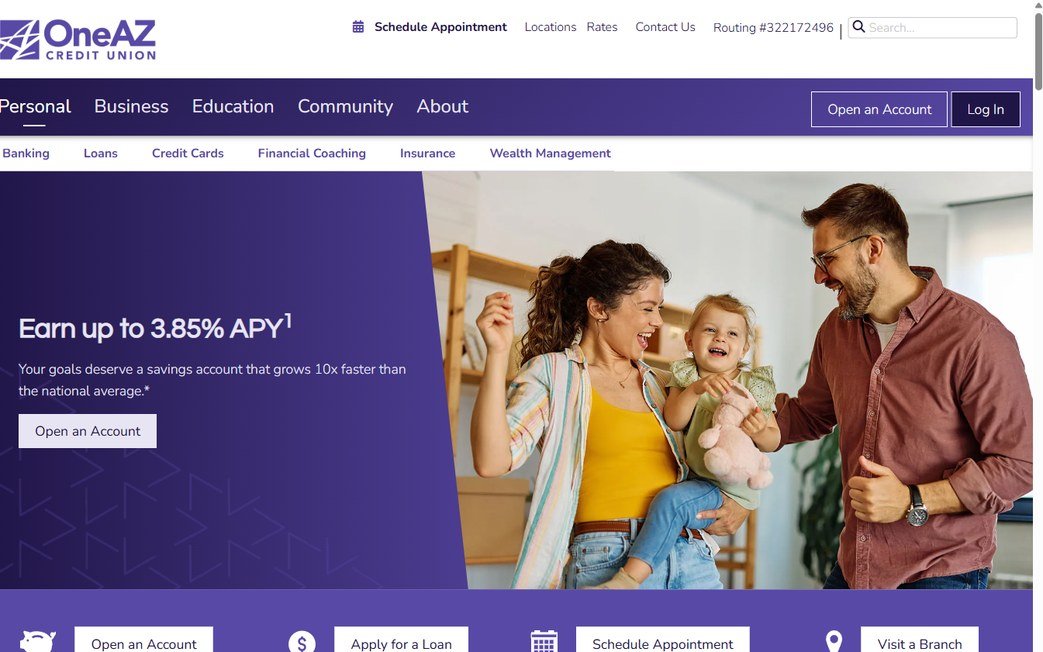 OneAZ Credit Union – oneaz.com
