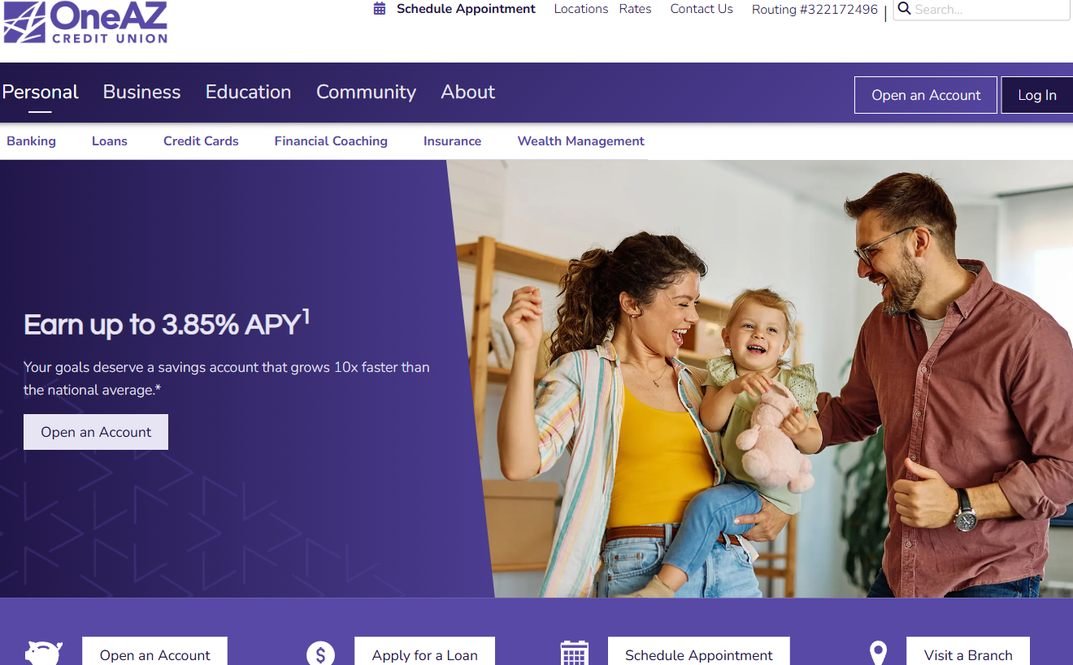OneAZ Credit Union – oneaz.com
