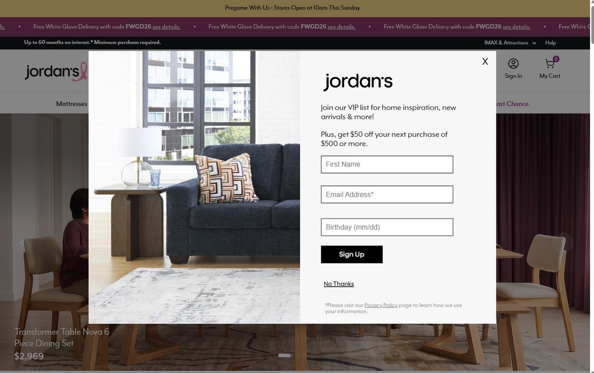 Jordan's – jordansfurniture.com