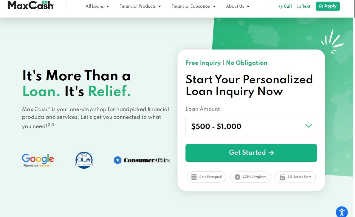 Max Cash – maxcash.com
