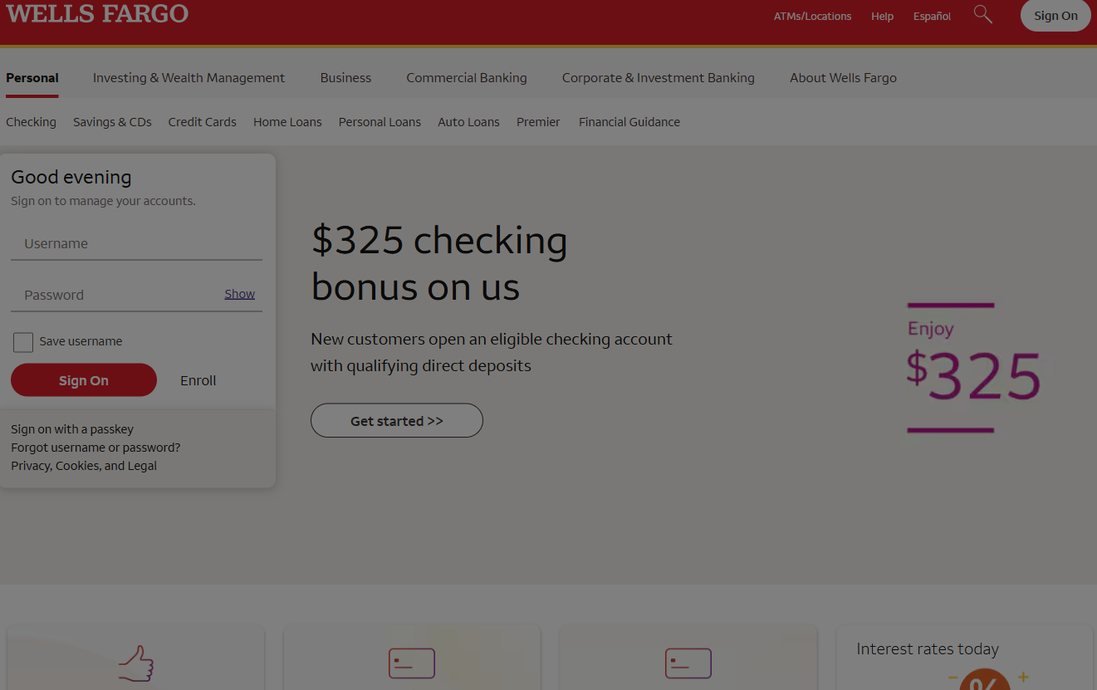 Wells Fargo – wellsfargo.com