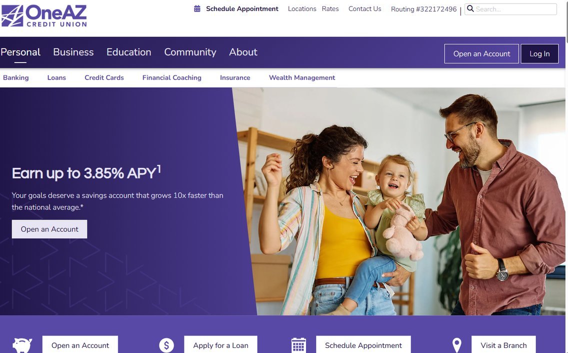 OneAZ Credit Union – oneaz.com