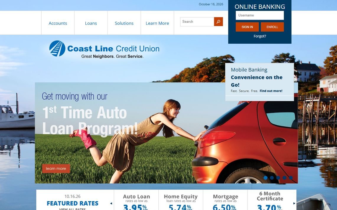 Coastline Credit Union – coastlinecu.com