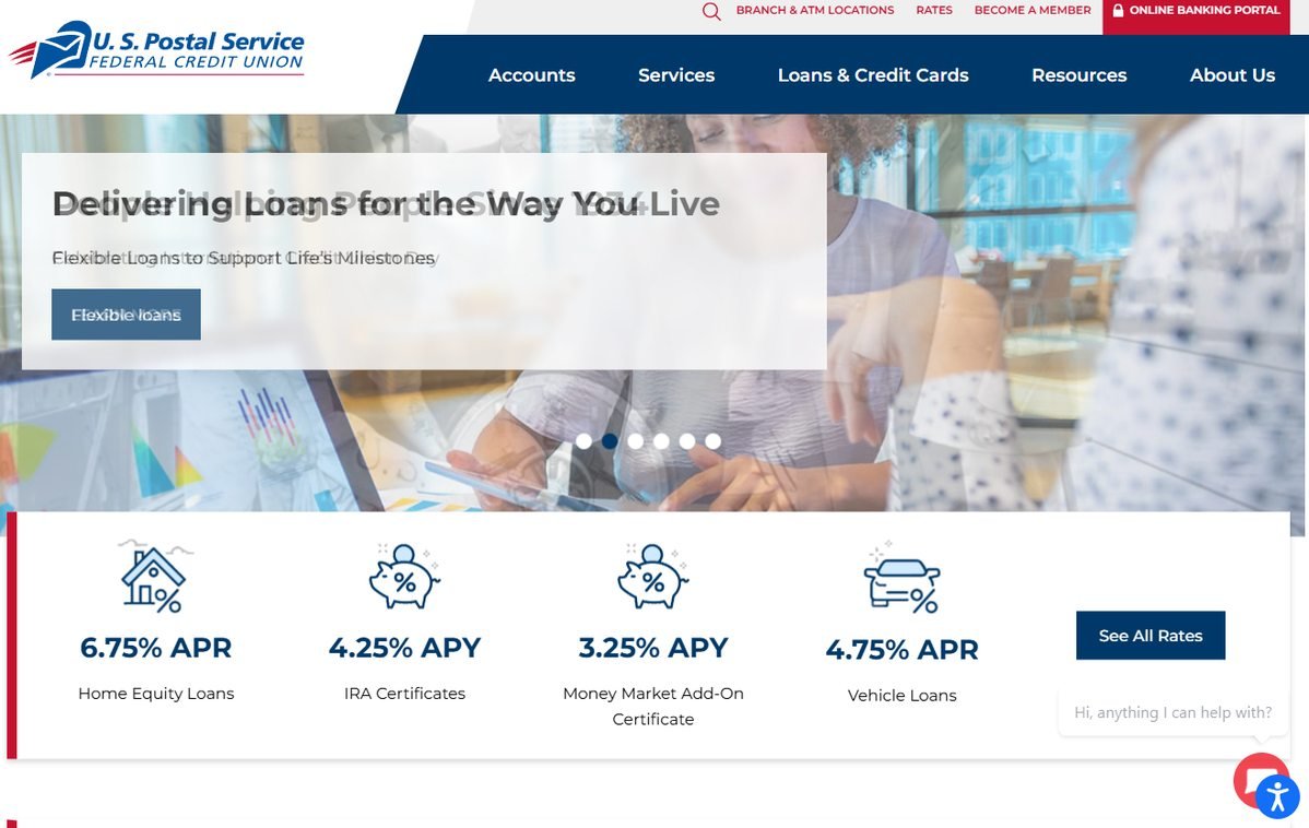 USPS Federal Credit Union – uspsfcu.org